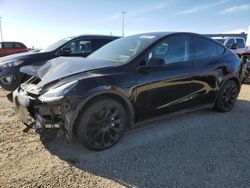 Salvage cars for sale from Copart Nisku, AB: 2022 Tesla Model Y