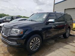 Salvage cars for sale at Memphis, TN auction: 2016 Lincoln Navigator L Select