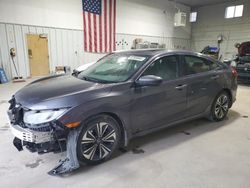 Salvage cars for sale at Des Moines, IA auction: 2016 Honda Civic EXL