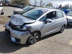 Salvage cars for sale at Woodburn, OR auction: 2017 Honda FIT EX