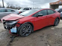 Salvage cars for sale from Copart Fort Wayne, IN: 2023 Toyota Prius LE