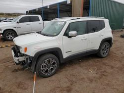 Salvage cars for sale from Copart Colorado Springs, CO: 2015 Jeep Renegade Limited