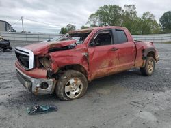 Salvage cars for sale at Gastonia, NC auction: 2011 Toyota Tundra Double Cab SR5