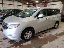 Salvage cars for sale at Lansing, MI auction: 2015 Nissan Quest S