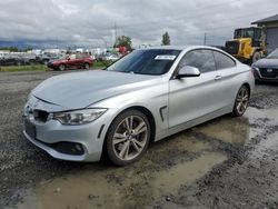 Salvage cars for sale at Eugene, OR auction: 2015 BMW 428 I