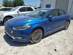 Salvage cars for sale from Copart Apopka, FL: 2018 Ford Fusion TITANIUM/PLATINUM HEV