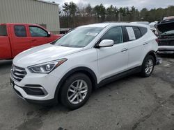 Salvage cars for sale at Exeter, RI auction: 2018 Hyundai Santa FE Sport