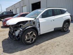 Salvage cars for sale at Jacksonville, FL auction: 2022 Hyundai Tucson Limited