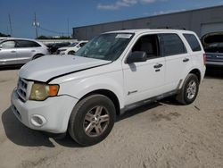 Salvage cars for sale at Jacksonville, FL auction: 2012 Ford Escape Hybrid
