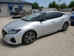 Nissan Maxima salvage cars for sale: 2020 Nissan Maxima SL