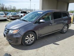 Salvage cars for sale at Fort Wayne, IN auction: 2017 Honda Odyssey SE