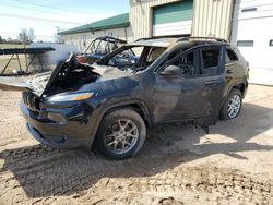 Salvage cars for sale at Kincheloe, MI auction: 2017 Jeep Cherokee Latitude