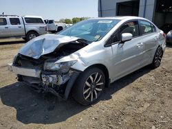 Salvage cars for sale from Copart Windsor, NJ: 2015 Honda Civic EXL