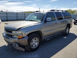 Salvage cars for sale at Antelope, CA auction: 2003 Chevrolet Suburban K1500