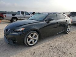 Salvage cars for sale from Copart Houston, TX: 2014 Lexus IS 350