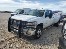 Salvage trucks for sale at Temple, TX auction: 2012 Chevrolet Silverado K3500 LT