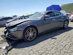 Salvage cars for sale at Colton, CA auction: 2014 Maserati Ghibli S