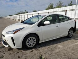 Salvage cars for sale from Copart Fresno, CA: 2020 Toyota Prius L