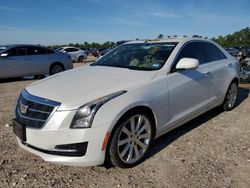 Salvage cars for sale at Houston, TX auction: 2015 Cadillac ATS Luxury