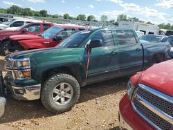 Chevrolet Silverado k1500 lt salvage cars for sale: 2015 Chevrolet Silverado K1500 LT