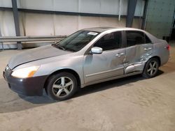 Salvage cars for sale at Graham, WA auction: 2003 Honda Accord EX