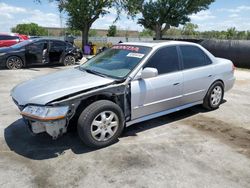 Salvage cars for sale from Copart Orlando, FL: 2001 Honda Accord EX