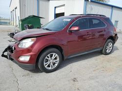 Salvage cars for sale at Tulsa, OK auction: 2017 Chevrolet Equinox LT