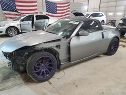 Salvage cars for sale at Columbia, MO auction: 2004 Nissan 350Z Roadster