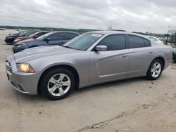Salvage cars for sale at Grand Prairie, TX auction: 2013 Dodge Charger SE