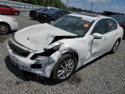 Salvage cars for sale from Copart Riverview, FL: 2009 Infiniti G37 Base