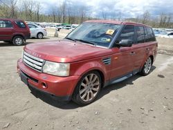 Salvage cars for sale from Copart Marlboro, NY: 2006 Land Rover Range Rover Sport Supercharged