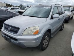 Salvage cars for sale at Martinez, CA auction: 2003 Honda Pilot EXL