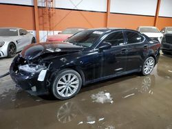 Lexus IS 250 salvage cars for sale: 2008 Lexus IS 250