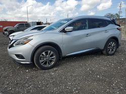 Salvage cars for sale at Homestead, FL auction: 2018 Nissan Murano S