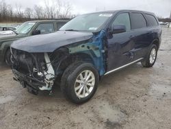 Salvage cars for sale at Leroy, NY auction: 2015 Dodge Durango SXT