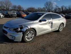 Salvage cars for sale at Des Moines, IA auction: 2018 Chevrolet Malibu LT