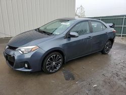 Salvage cars for sale at Duryea, PA auction: 2016 Toyota Corolla L