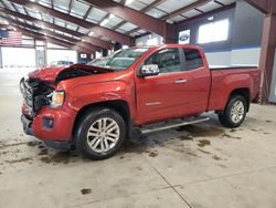 Salvage cars for sale at East Granby, CT auction: 2016 GMC Canyon SLT