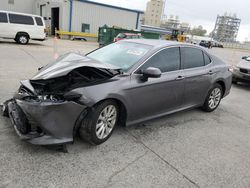Salvage cars for sale at New Orleans, LA auction: 2020 Toyota Camry LE
