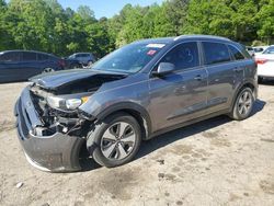Salvage cars for sale from Copart Austell, GA: 2017 KIA Niro FE