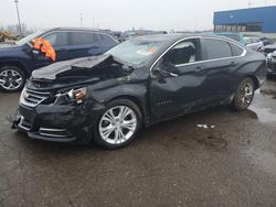 Vehiculos salvage en venta de Copart Woodhaven, MI: 2015 Chevrolet Impala LT