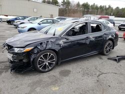 Salvage cars for sale from Copart Exeter, RI: 2020 Toyota Camry SE