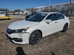 Salvage cars for sale at Franklin, WI auction: 2016 Honda Accord EXL