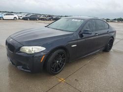 Salvage cars for sale at Grand Prairie, TX auction: 2013 BMW 550 I