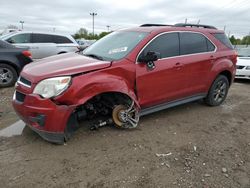 Salvage cars for sale at Indianapolis, IN auction: 2015 Chevrolet Equinox LT
