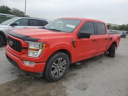 Salvage cars for sale at Orlando, FL auction: 2022 Ford F150 Supercrew