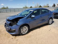 Salvage cars for sale at Littleton, CO auction: 2016 KIA Rio LX