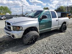 Salvage cars for sale from Copart Mebane, NC: 2002 Dodge RAM 1500