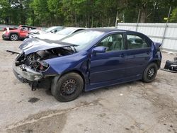 Salvage cars for sale from Copart Austell, GA: 2006 Toyota Corolla CE