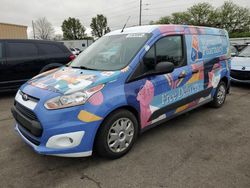 Salvage cars for sale at Moraine, OH auction: 2018 Ford Transit Connect XLT
